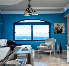 6 bedroom luxury villa with pool near Agia Pelagia, sleeps 12